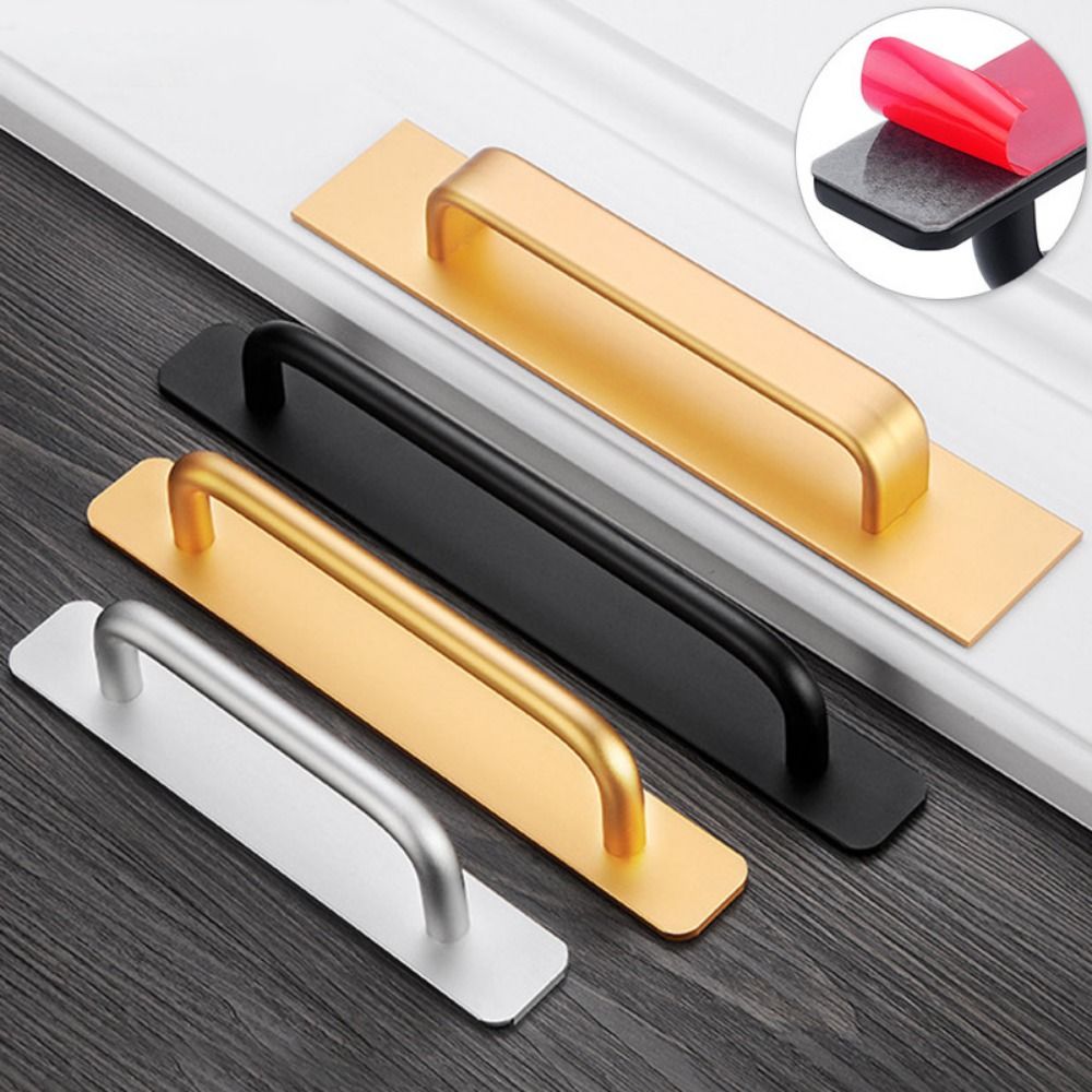 Furniture Hardware Knobs - Loch freier Türgriff Aluminium Küchen schrank