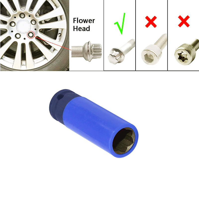 Universal Furniture Hardware - 17mm Universal Rad Kontermutter Entfernung Steckschlüssel