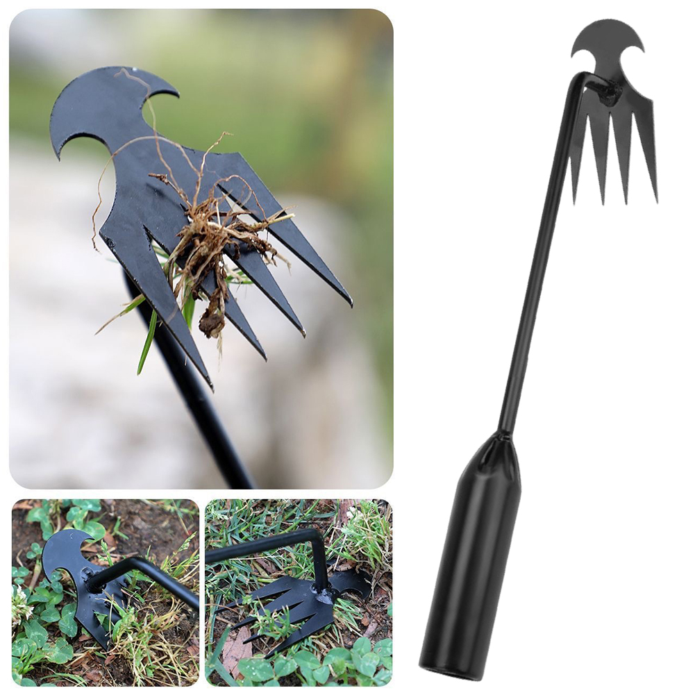 Furniture Hardware For Bed - Gartenhacke-Werkzeug, 2-in-1, doppelte Gartenhacke, Grubber, Garten-Unkrautzieher