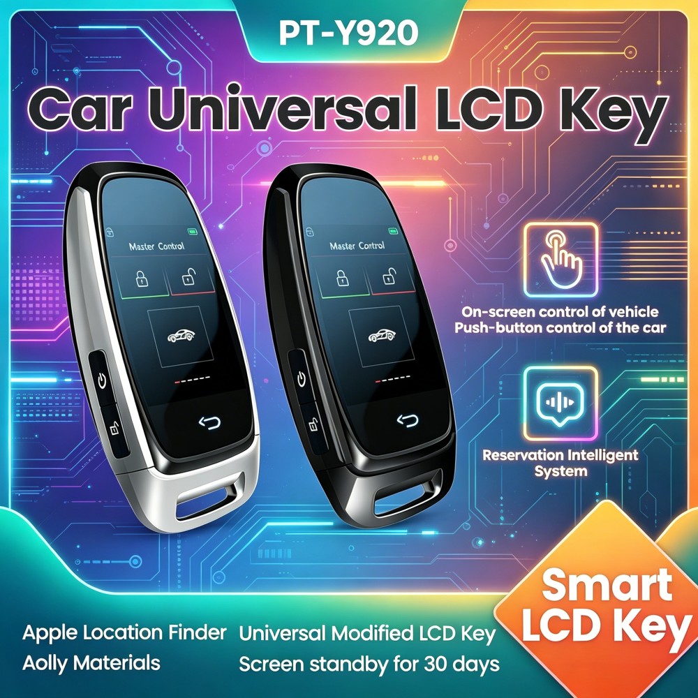 Universal Furniture Hardware - CF920 Universeller Modifizierter Smart-LCD-Schlüssel für BMW