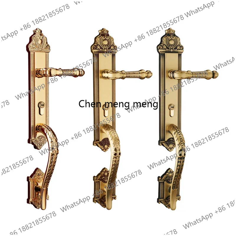 Furniture Hardware Locks - Luxuriöses Europäisches Villa-Türschloss, Sicherheits-Hoteltürschloss, Doppelt Öffnendes