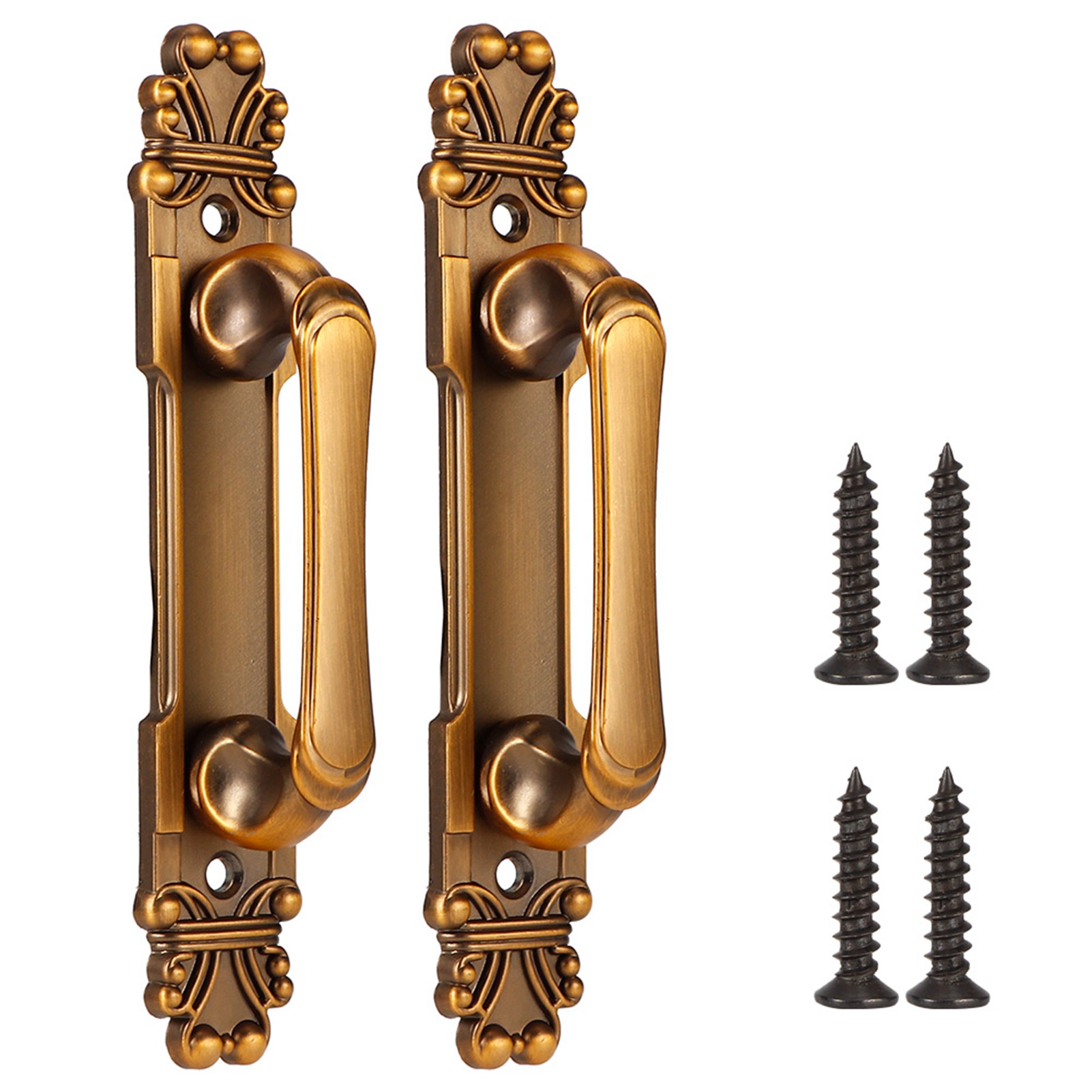 Furniture Hardware Knobs - 2 Teile/satz Europäischen Stil Antike Zink-legierung
