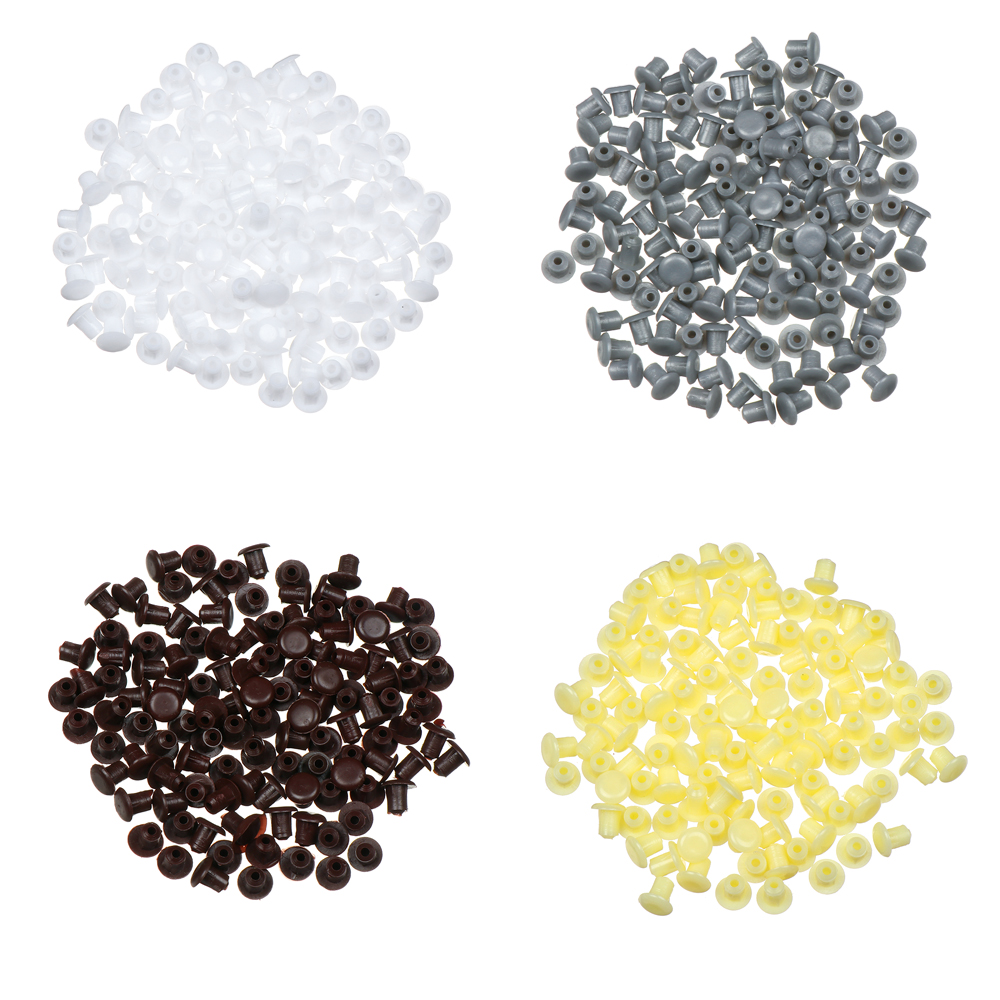 Furniture Hardware Covers - 100Pcs 5mm Kunststoff Dekorative Loch Kappe