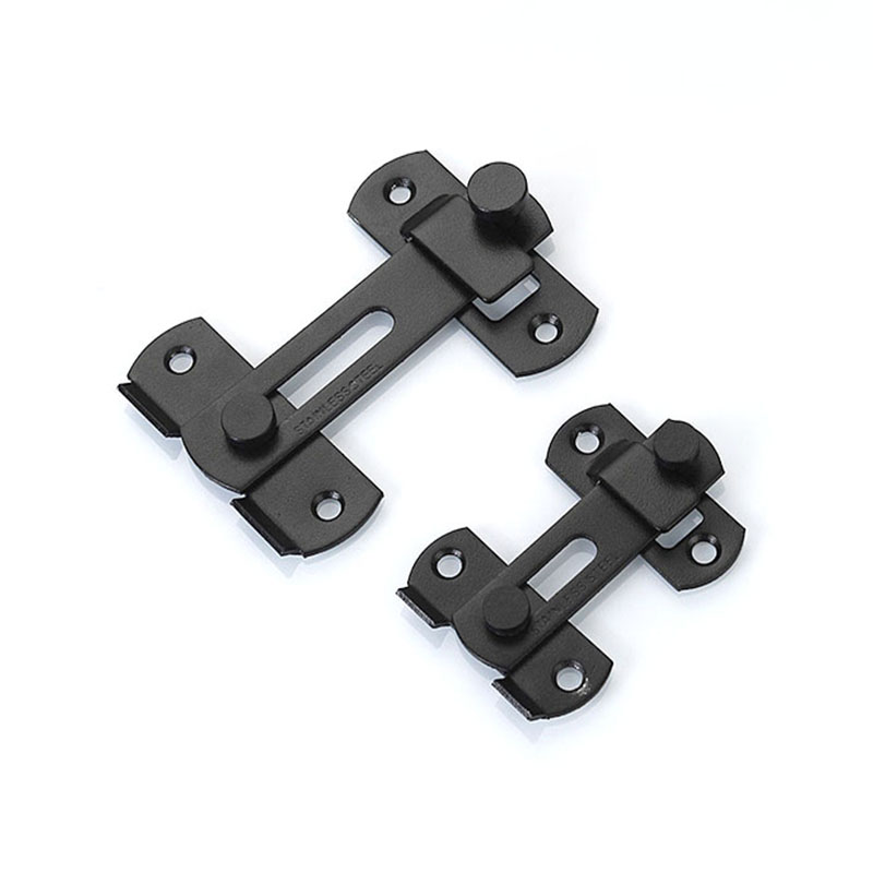 Furniture Hardware Locks - 2 Stück Schiebetürverschluss, Scheunenschloss aus Edelstahl,