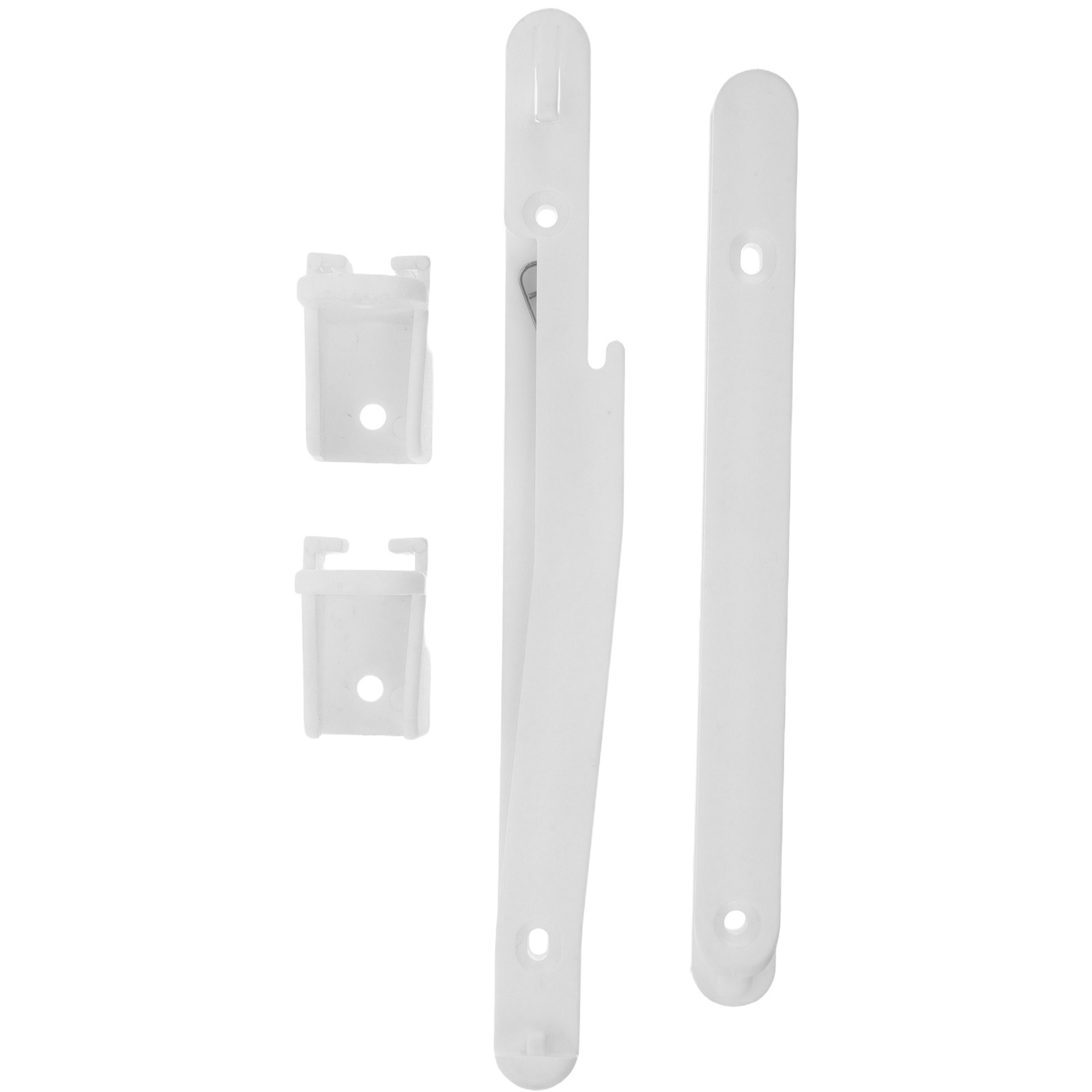 Furniture Rails Hardware - 1 Set Babybett-Gitter Verstellbarer Schienenverbinder Kunststoff-Hardware-Komponenten