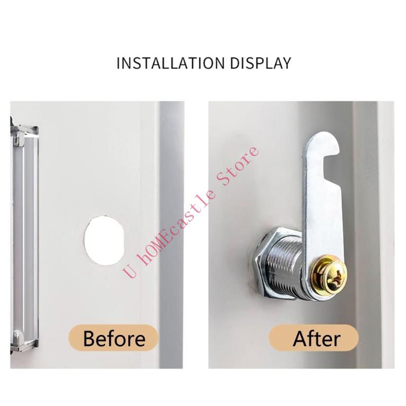 63HF 2er-Set Schubladennockens – Furniture Hardware Locks Bewertung und Preis