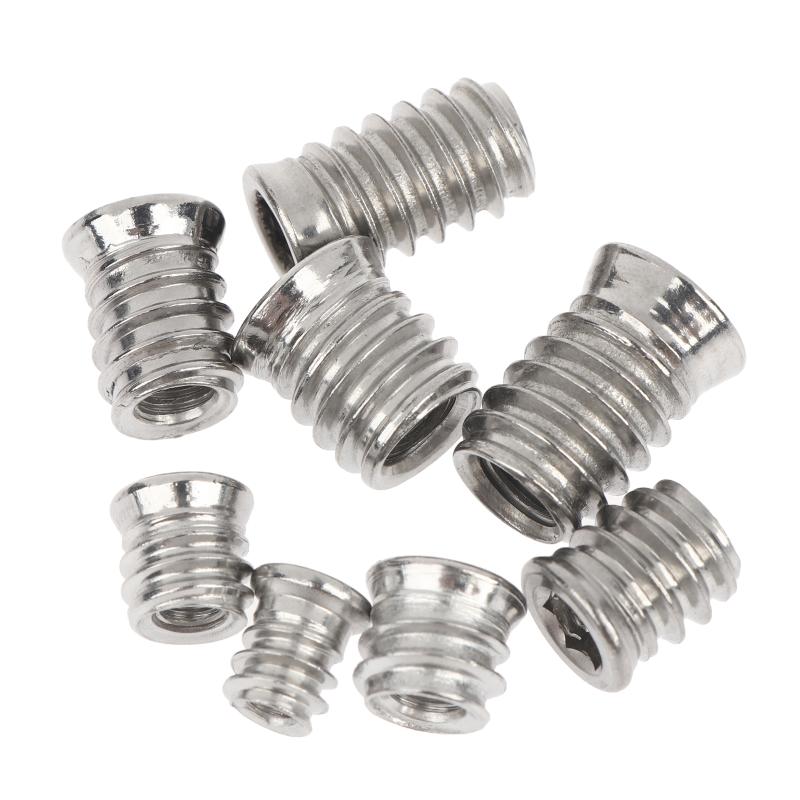 10 Stück M4 M6 M8 Sechskant-Ei – Furniture Hardware Threaded Inserts Bewertung und Preis