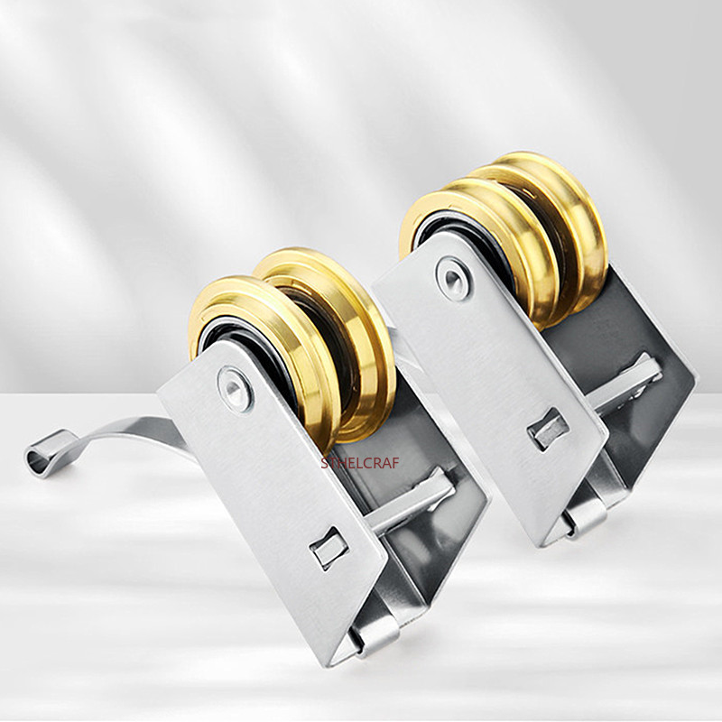 2er-Set Edelstahl-Schienenroll – Furniture Rails Hardware Bewertung und Preis