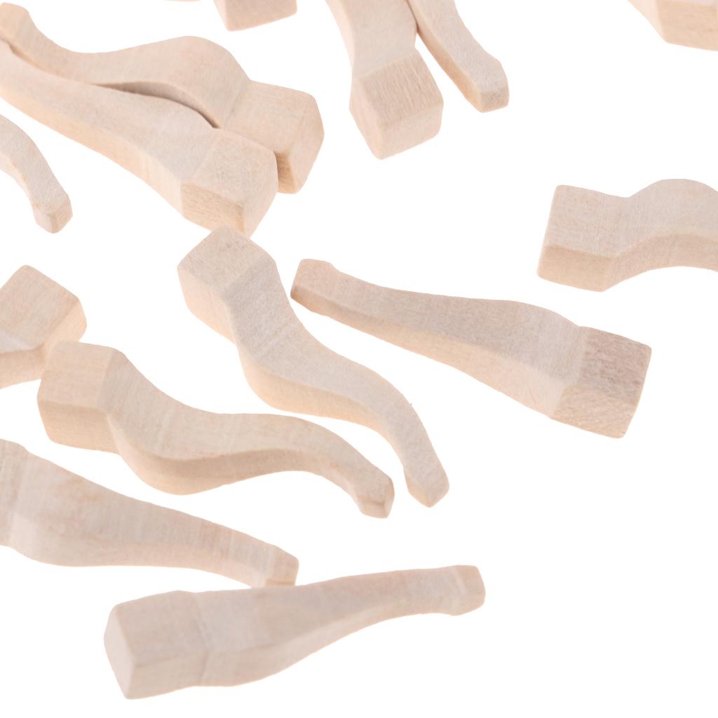 1:12 Puppenhaus-Miniatur-Holzt – Furniture Leg Set Bewertung und Preis