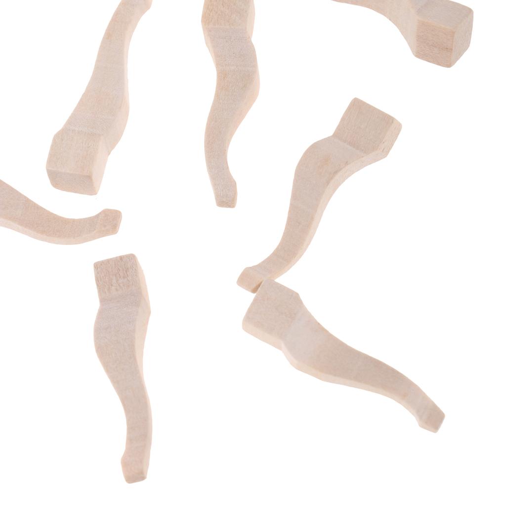 1:12 Puppenhaus-Miniatur-Holzt – Furniture Leg Set Bewertung und Preis