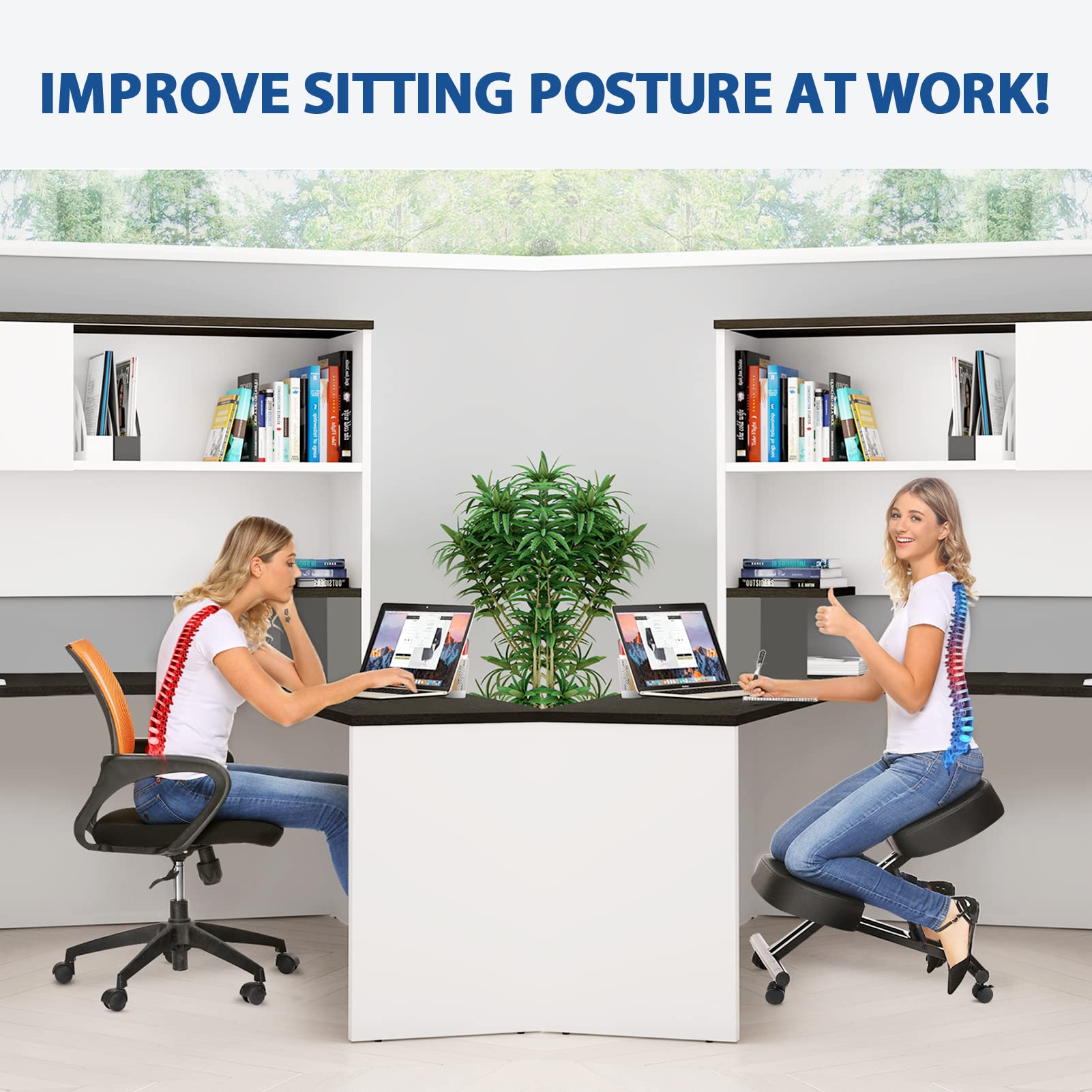 Ergonomischer Kniestuhl für Bü – Home Furniture & Hardware Trading Bewertung und Preis