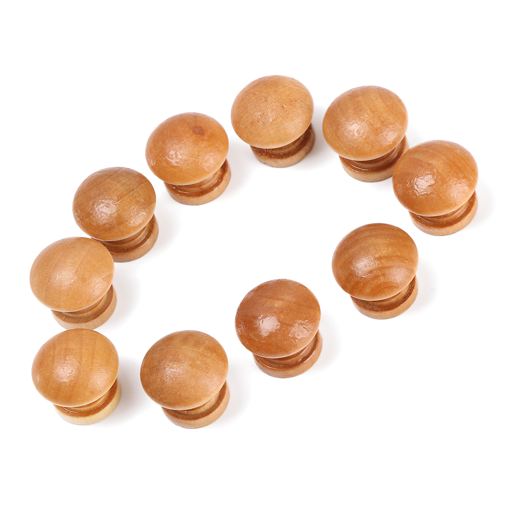 10 Stück/Lot runde natürliche  – Furniture Hardware Knobs Bewertung und Preis