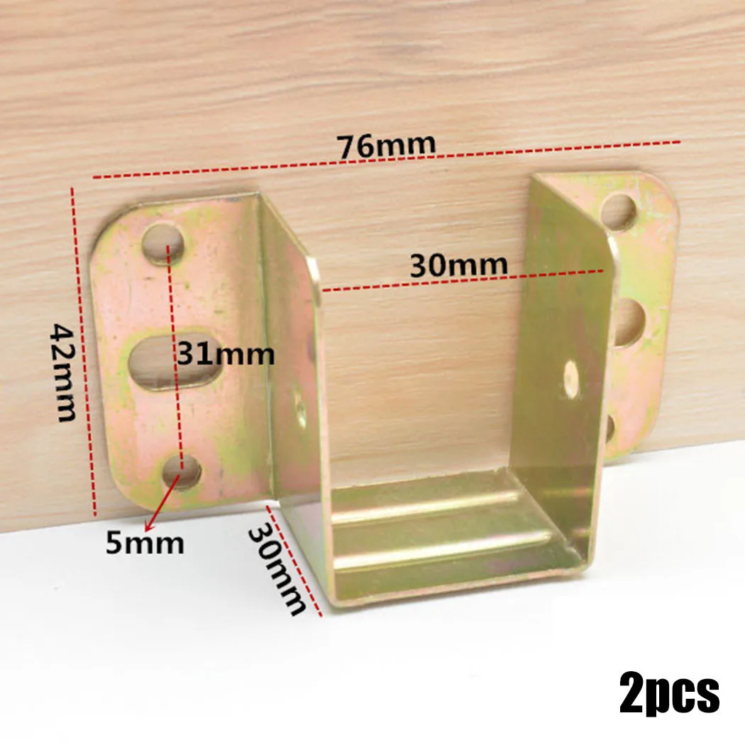 2 stücke U Förmigen Metall Bet – Furniture Rails Hardware Bewertung und Preis