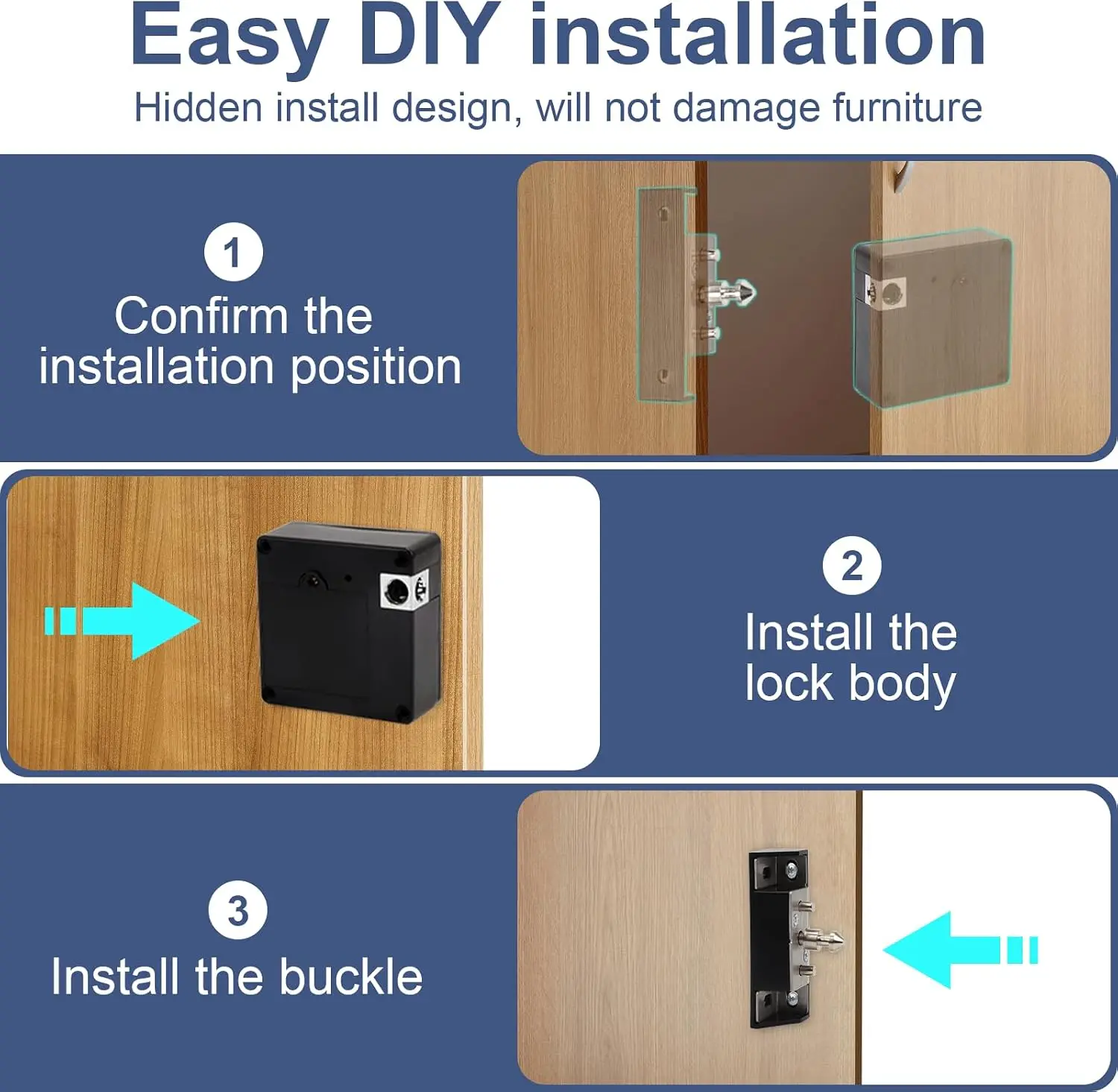 NFC-Smart-Locker für Mobiltele – Furniture Hardware Locks Bewertung und Preis