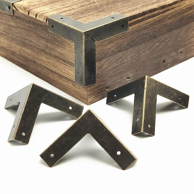 4/16er-Set Antik-Bronze Eckens – Furniture Hardware Covers Bewertung und Preis