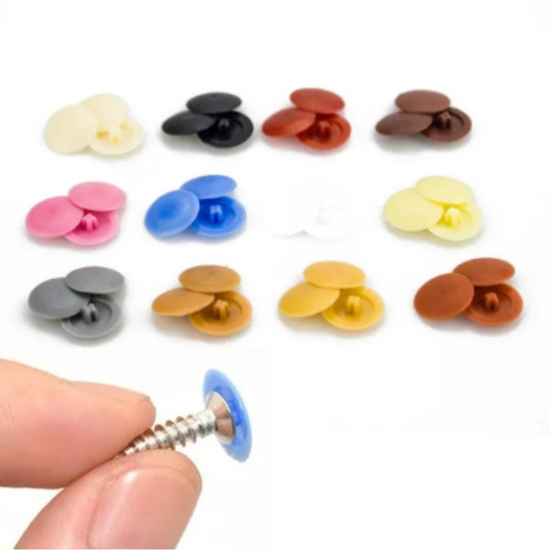 100 Stück/Beutel Kunststoffmut – Furniture Hardware Covers Bewertung und Preis