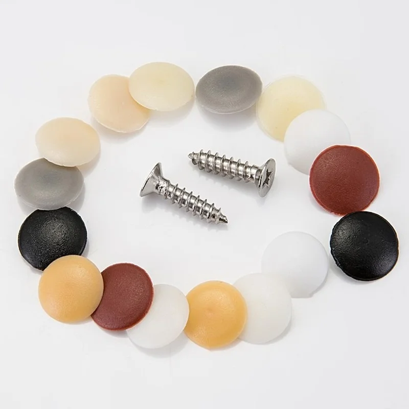 100 Stück/Beutel Kunststoffmut – Furniture Hardware Covers Bewertung und Preis