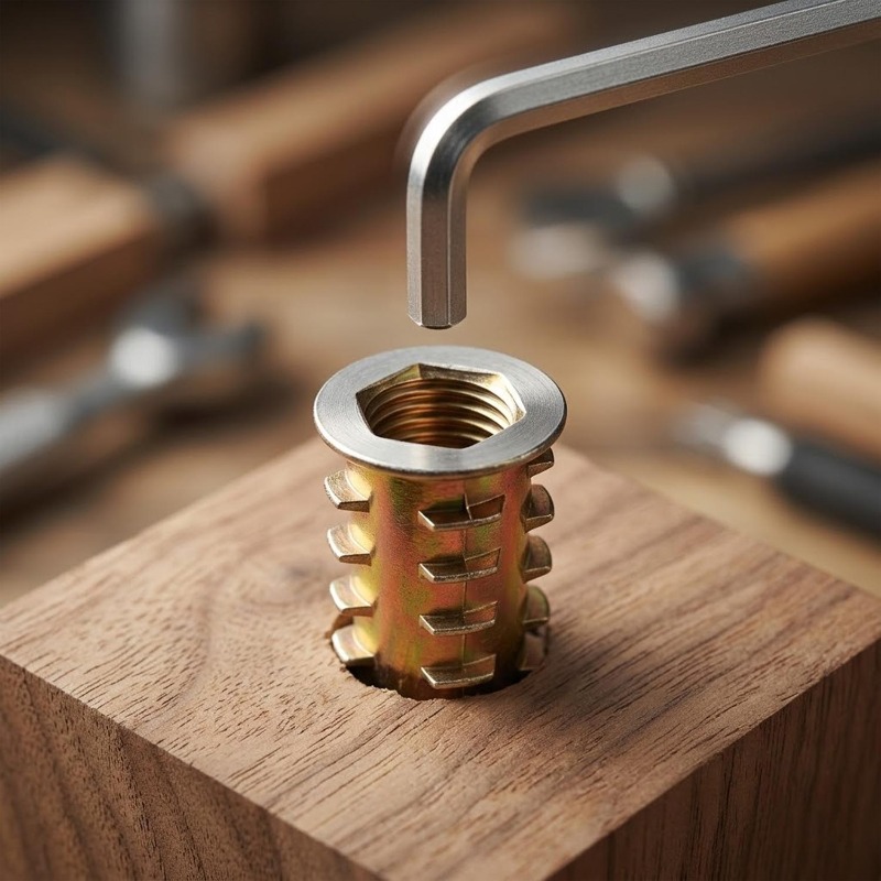 Gewindeeinsätze aus Kohlenstof – Furniture Hardware Threaded Inserts Bewertung und Preis