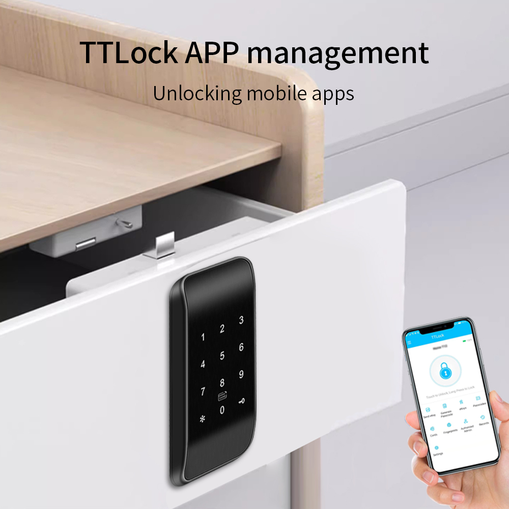 TTLOCK 13,56 MHz Fingerabdruck – Furniture Hardware Locks Bewertung und Preis