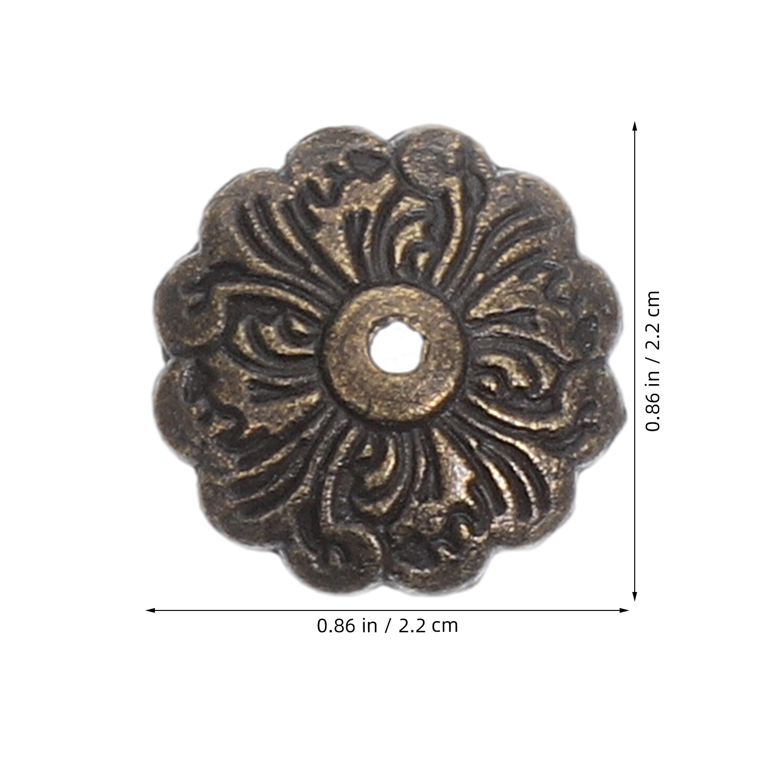 50 Stück dicke Metall-Blumenrü – Furniture Hardware Knobs Bewertung und Preis