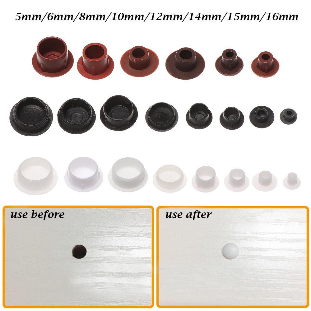 50pcs 5-16mm Möbel Loch abdeck – Furniture Hardware Covers Bewertung und Preis
